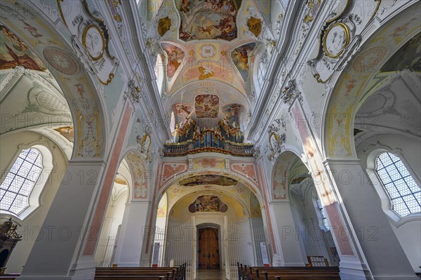 The organ loft