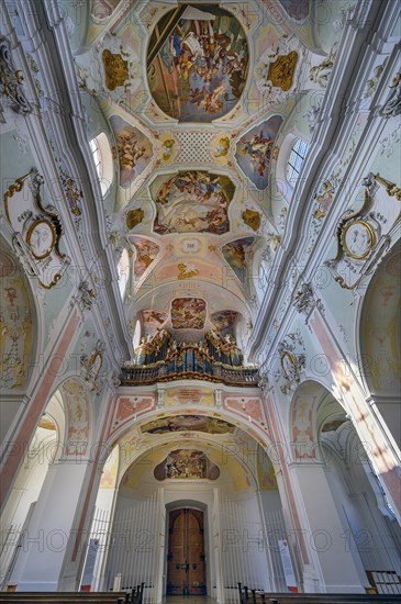 The organ loft