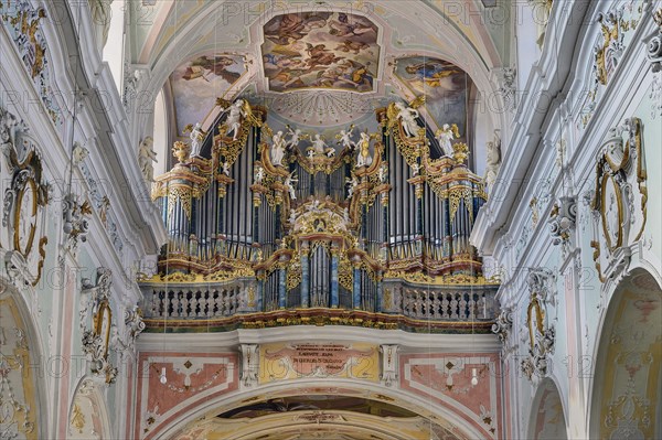 The organ loft