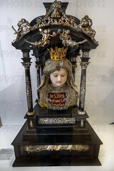 Relic of St Ursula in the monastery museum