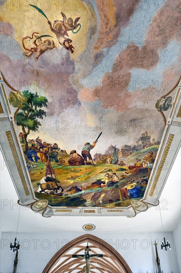 Ceiling fresco