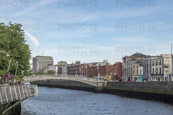 River Liffey at the Hapenny Bridge