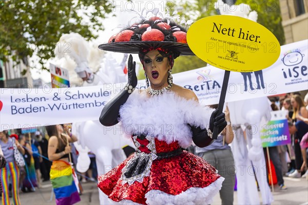 Dragqueen. Christopher Street Day