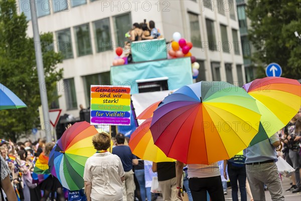 Parents group of homosexual children. Christopher Street Day