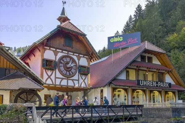 World's largest cuckoo clock with an original clockwork replica of a cuckoo clock