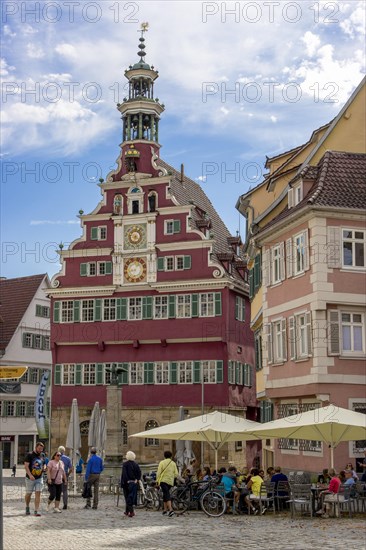 New town hall from the 18th century on Rathausplatz