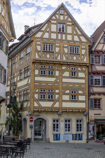 Half-timbered houses in the historic old town