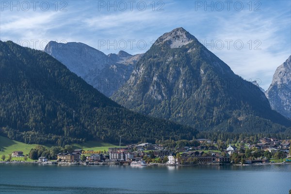 Village of Pertisau at the Karwendel nature reserve