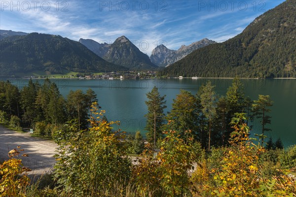 Village of Pertisau at the Karwendel nature reserve