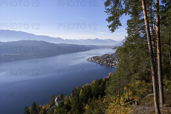 View from the Millstatt viewing platform