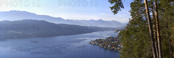 View from the Millstatt viewing platform