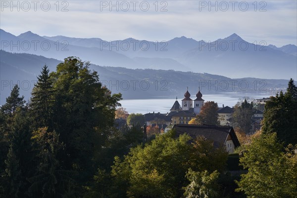 Towers of Millstatt Abbey Church