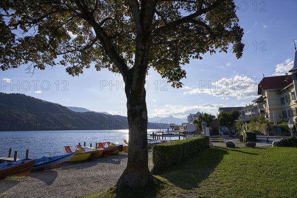 Boats on Lake Millstaettersee