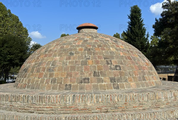Dome over a historic sulphur bath