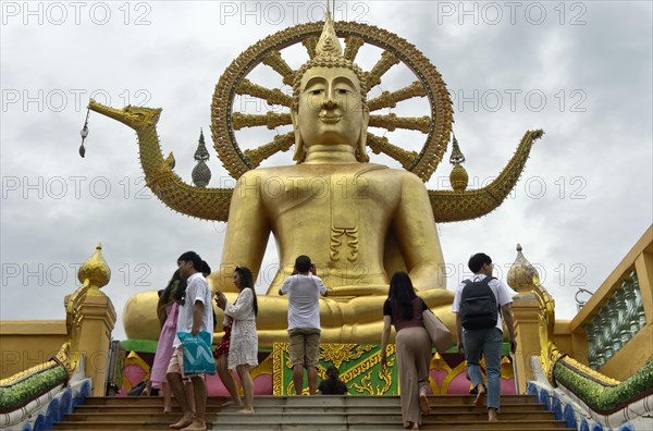 The Great Buddha in Mara Pose