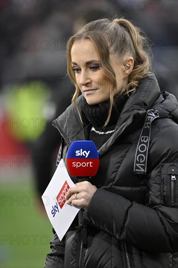 Sports presenter Nele Schenker SKY Sport interview