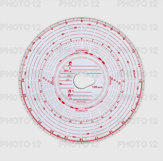 Tachograph for lorries