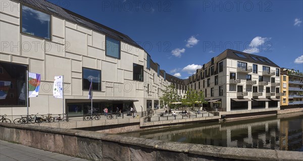 General view of the Augustinerhof with the German Museum Nuremberg