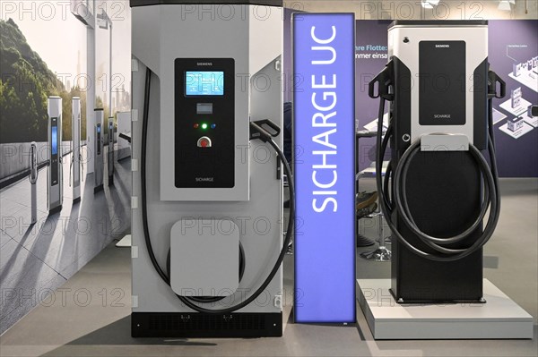 Siemens charging station Sicharge lorry electric vehicles