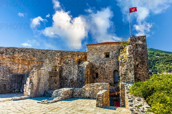 Citadel in the old town centre of Budva