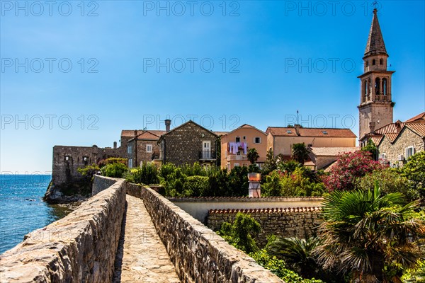 View from the walk on the old city wall