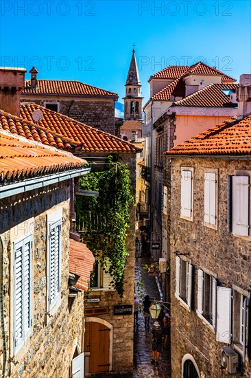 View from the walk on the old city wall