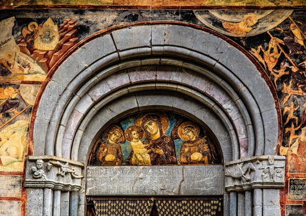 Serbian Orthodox monastery Moraca in central Montenegro