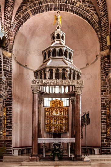 Silver Altar with the Ciborium