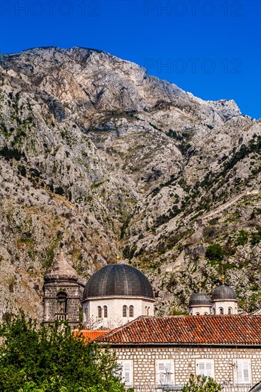 View from fortress wall to St Nicholas Church