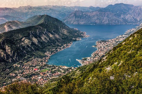 View of the Bay of Kotor