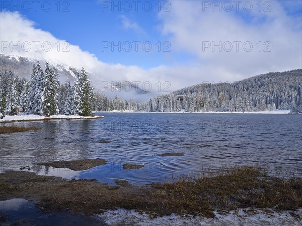 Winter landscape at Prebersee