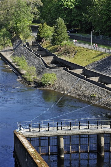 The Pitlochry fish ladder