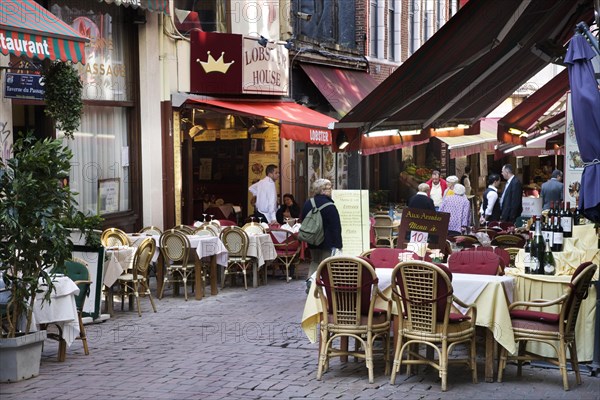 Restaurants in the Rue des Bouchers