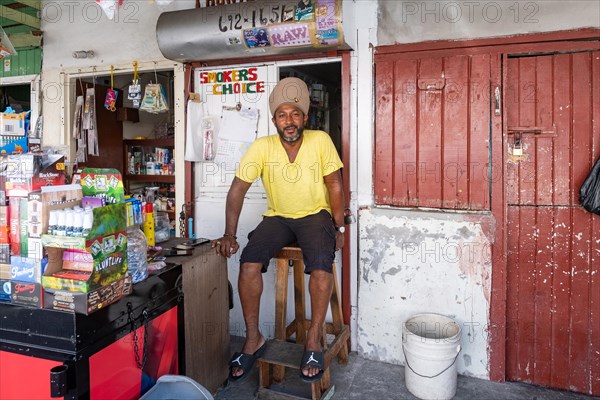 Rastafari shopkeeper
