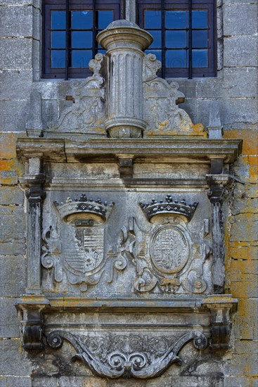Coats of arms of the Chateau de Feluy