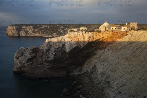 Early morning light on the Fortress of Beliche between Sagres and Cape St. Vincent