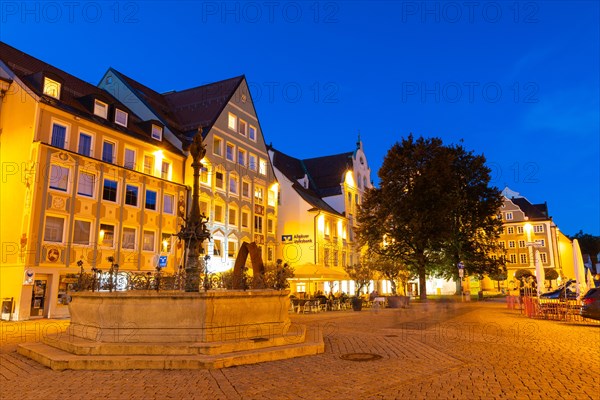 Town hall fountain