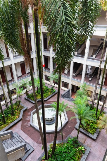 Inner courtyard of Museo de antioquia