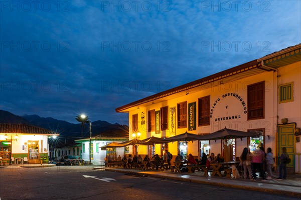 Historic Paisa style houses