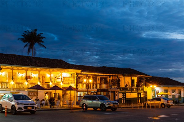 Historic Paisa style houses