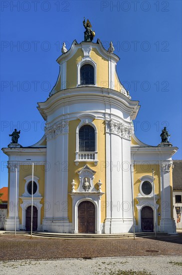 The baroque monastery church of St George