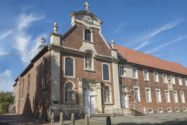 Baroque church of St. Mary with former Franciscan monastery