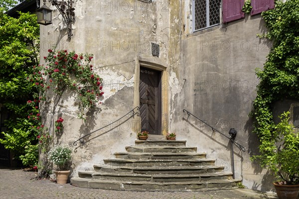 Entrance to a historic winegrower's house