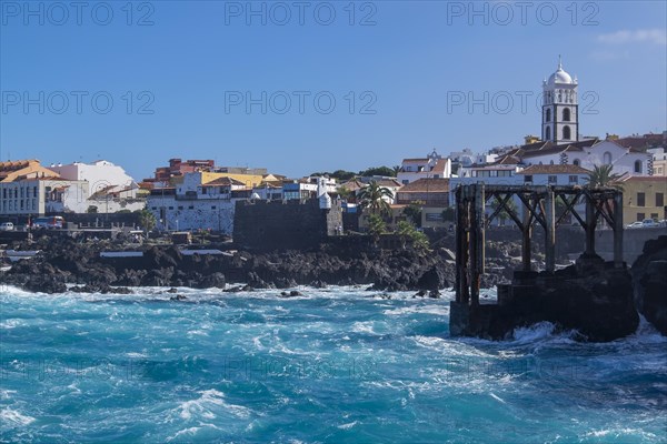 Former loading dock in the old harbour of Garachico