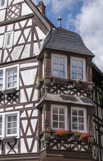 Historic half-timbered house