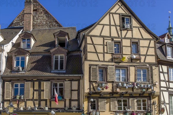 Half-timbered house on Pl. des Dominicains square