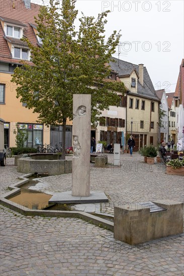 Monument to Jewish Life in Rottenburg by the artist Ralf Ehmann