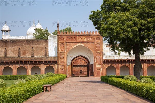 Agra Fort is a historical fort in the city of Agra in India