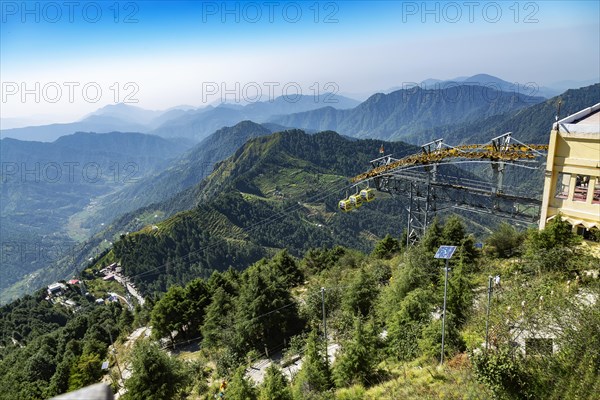 Cable car to Surkanda devi temple near kanatal