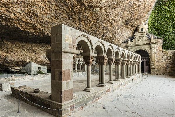 Romanesque cloister